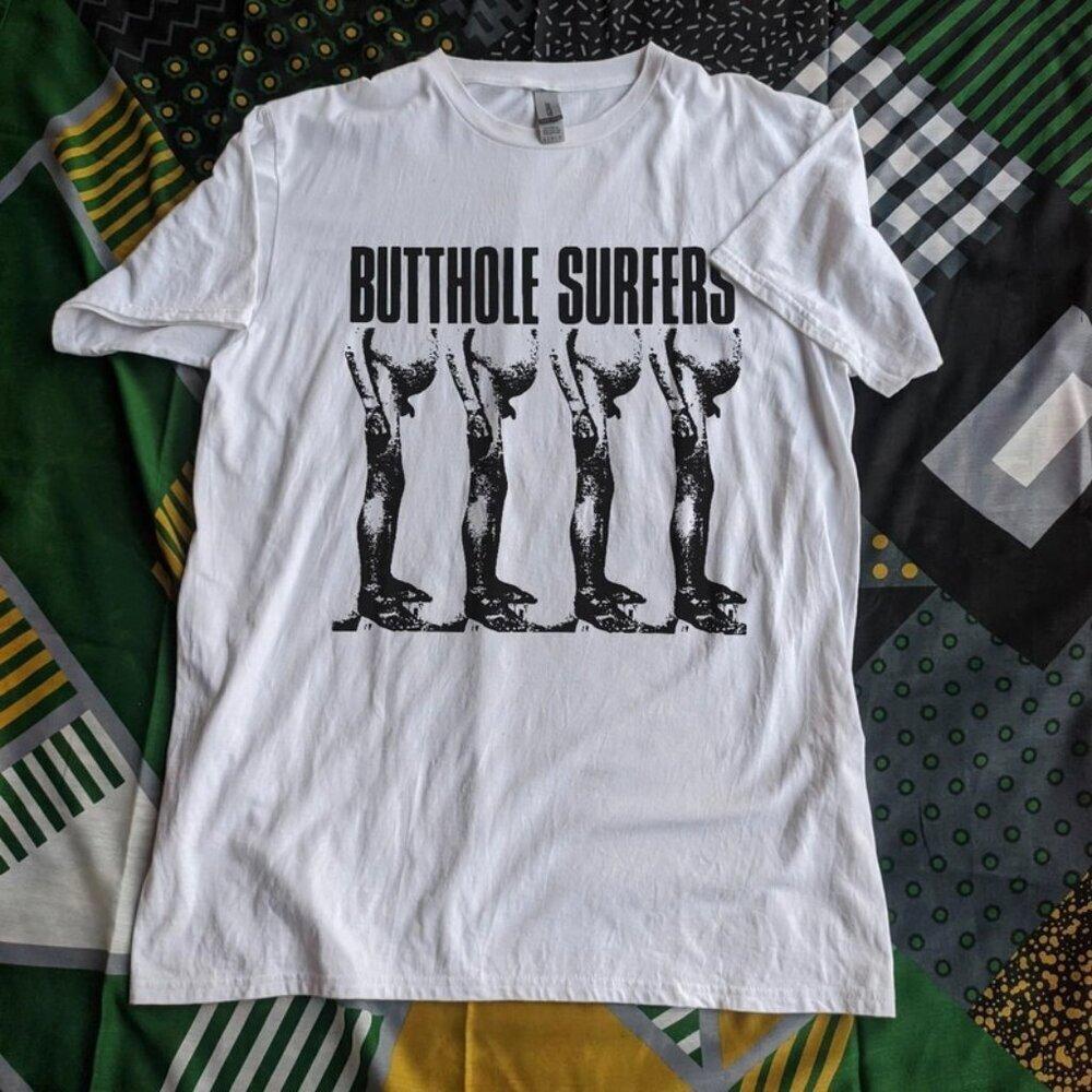Butthole Surfers Retro Graphic Rock Band Unisex Streetwear Music Fan T Shirt 81